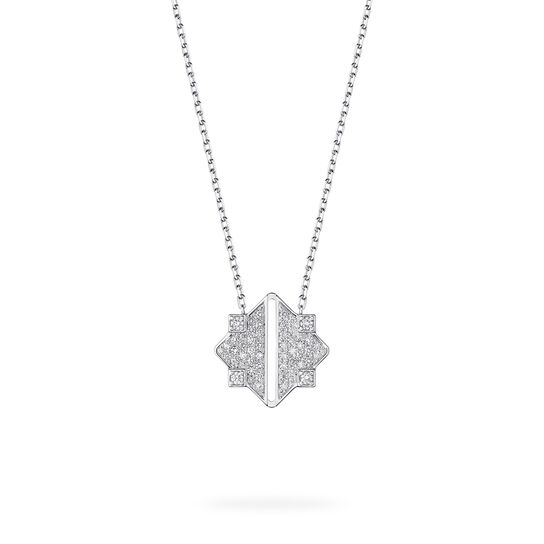 Birks Muse White Gold and Diamond Pendant image number 0